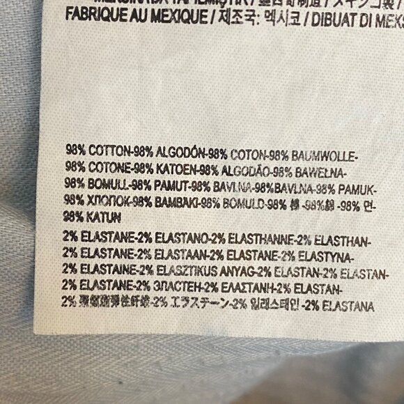 Vans Vintage Mini Denim Jean Shorts Size 13 - Picture 6 of 6